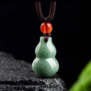 1pc Natural Jade necklace Pendant.